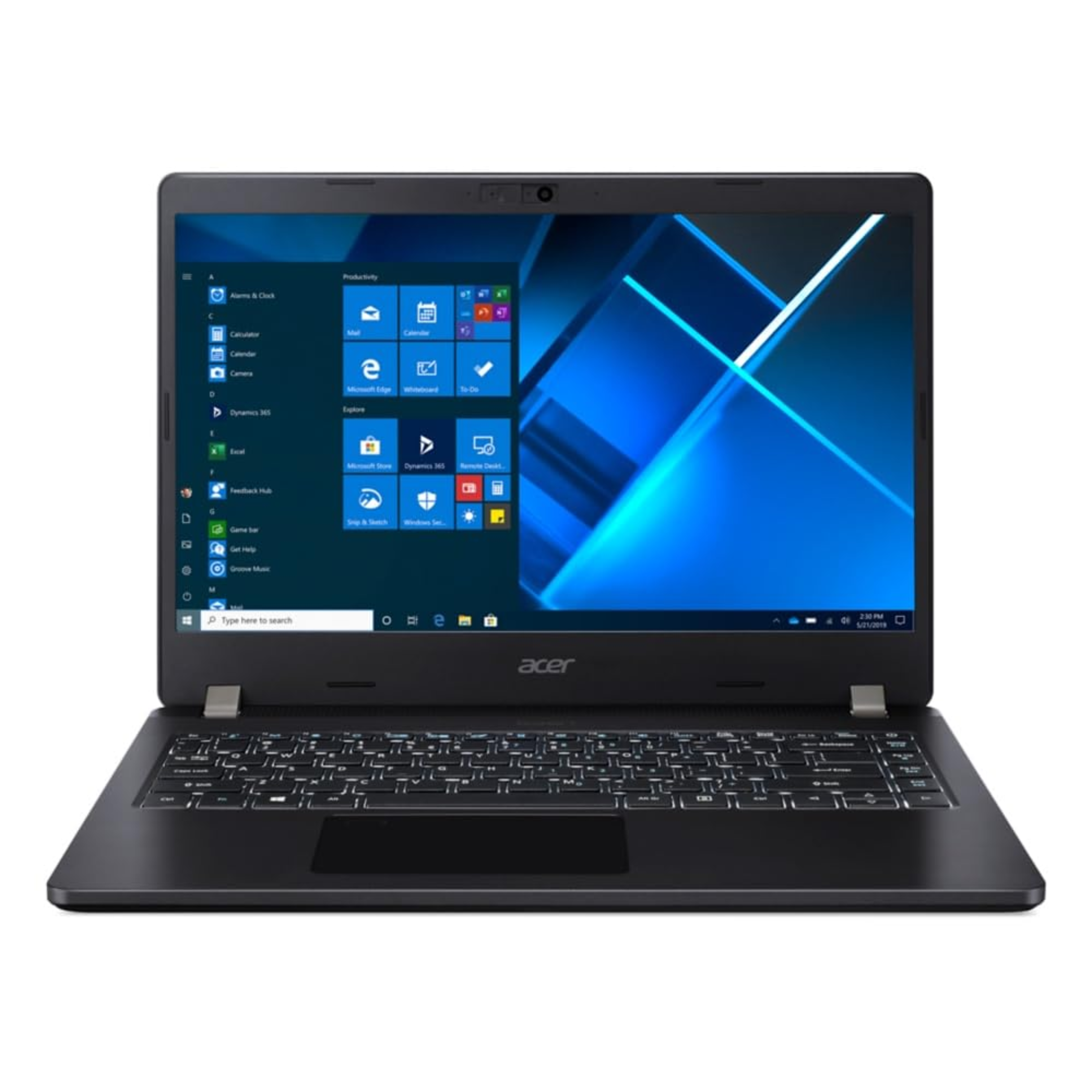 Acer TravelMate Business 14" Full HD Laptop - Intel Core i7-1165G7, 16GB DDR4 RAM, 512GB SSD, Intel Iris Xe Graphics, Windows 11 Home (Black, TMP214-53)