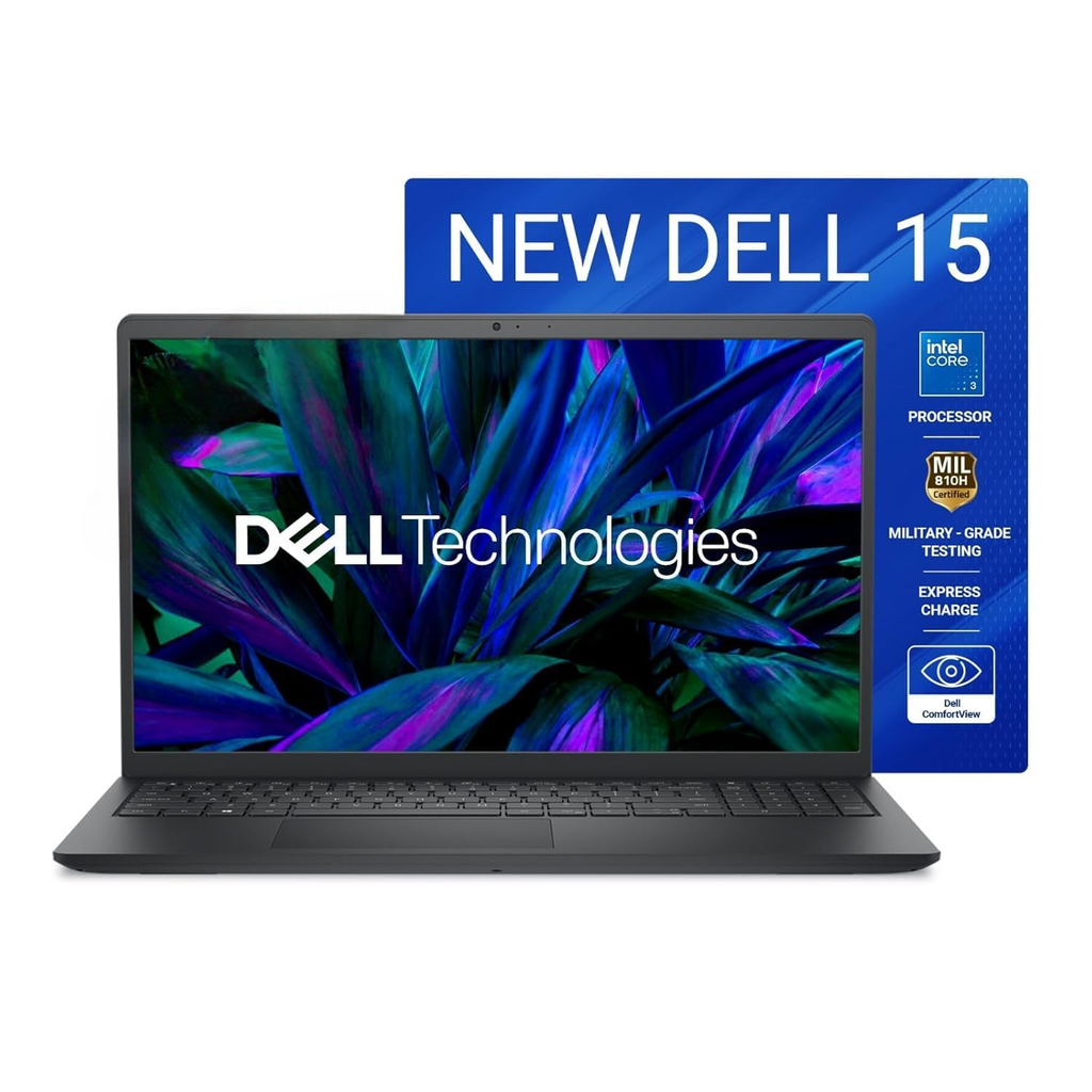 Dell Inspiron 15 3530 / DC15250 (ODC1525002001RINB1) 15.6" FHD Laptop (Intel Core 3 100U / 8GB RAM / 512GB SSD / Windows 11 / MS Office H&S 2024 / Black)