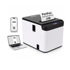 PeriPeri 80mm (3 Inch) Thermal Receipt Printer - Inkless POS Billing Printer with Auto Cutter & Beeper, USB Support for Android, Windows & Mac OS (1 Year Warranty)