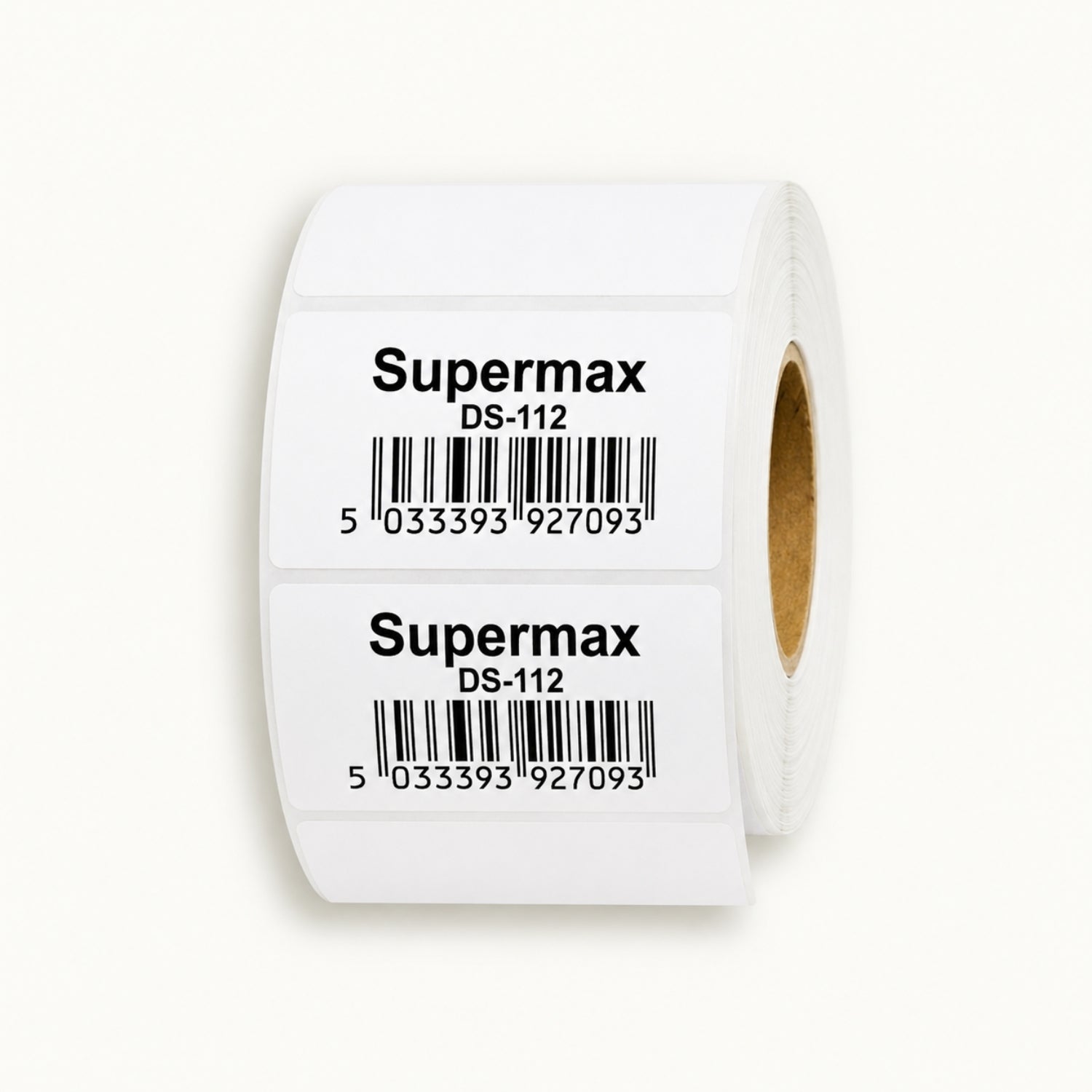 75x50mm Direct Thermal Barcode Label Roll | 1000 Labels Per Roll | 1 Up DT Sticker | Self Adhesive Shipping, Logistics & POS Labels