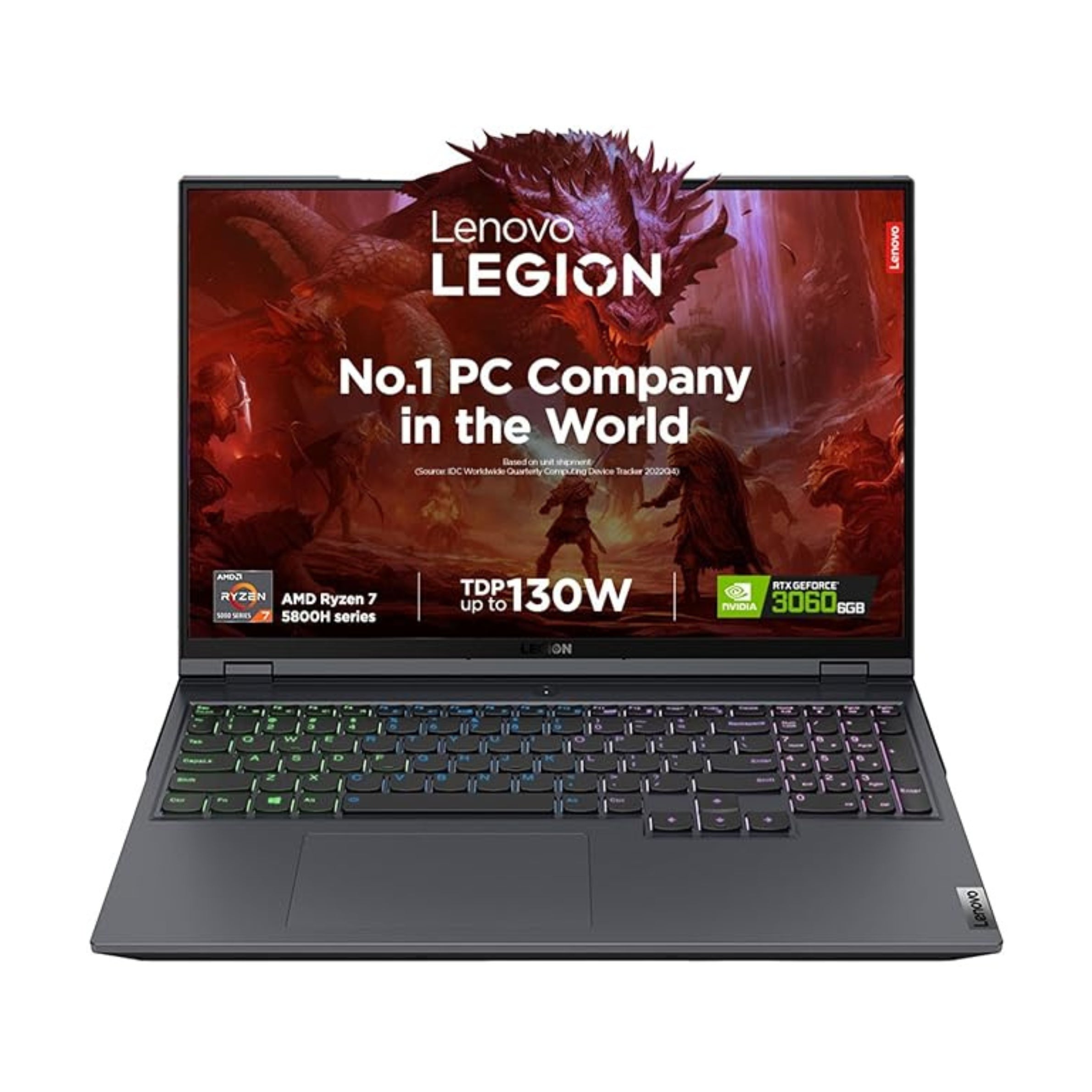 Lenovo Legion 5 Pro Ryzen 7 5800H 16 GB/ 1 TB SSD 16"WQXGA IPS-500nits 82JQ00JCIN