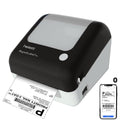 Helett H30C Pro Wireless Bluetooth Thermal Label Printer 4x6 | USB Shipping Barcode Printer | 203 DPI | Windows & Mac Compatible