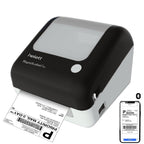Helett H30C Pro Wireless Bluetooth Thermal Label Printer 4x6 | USB Shipping Barcode Printer | 203 DPI | Windows & Mac Compatible