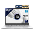 ASUS Zenbook 14 14.0" 3K OLED Touchscreen Laptop - Intel Core Ultra 5 (Series 2), 16GB RAM, 1TB SSD, 120Hz Display, Windows 11 Home, MS Office 2024 & Microsoft 365 Basic (Foggy Silver, 1.28kg, UX3405CA-PZ345WS)