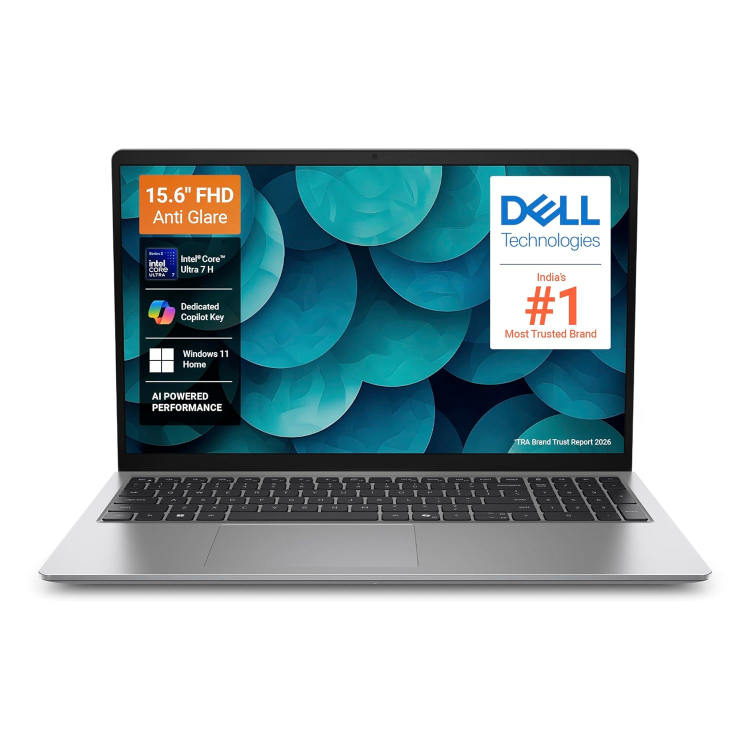Dell 15 Laptop | Intel Core i5-13450HX (13th Gen) | 16GB DDR5 RAM | 512 TB PCIe SSD | NVIDIA GeForce RTX 3050 6GB | 15.6" FHD 120Hz Anti-Glare Display | Windows 11 Home | Backlit Keyboard | Dark Shadow Gra