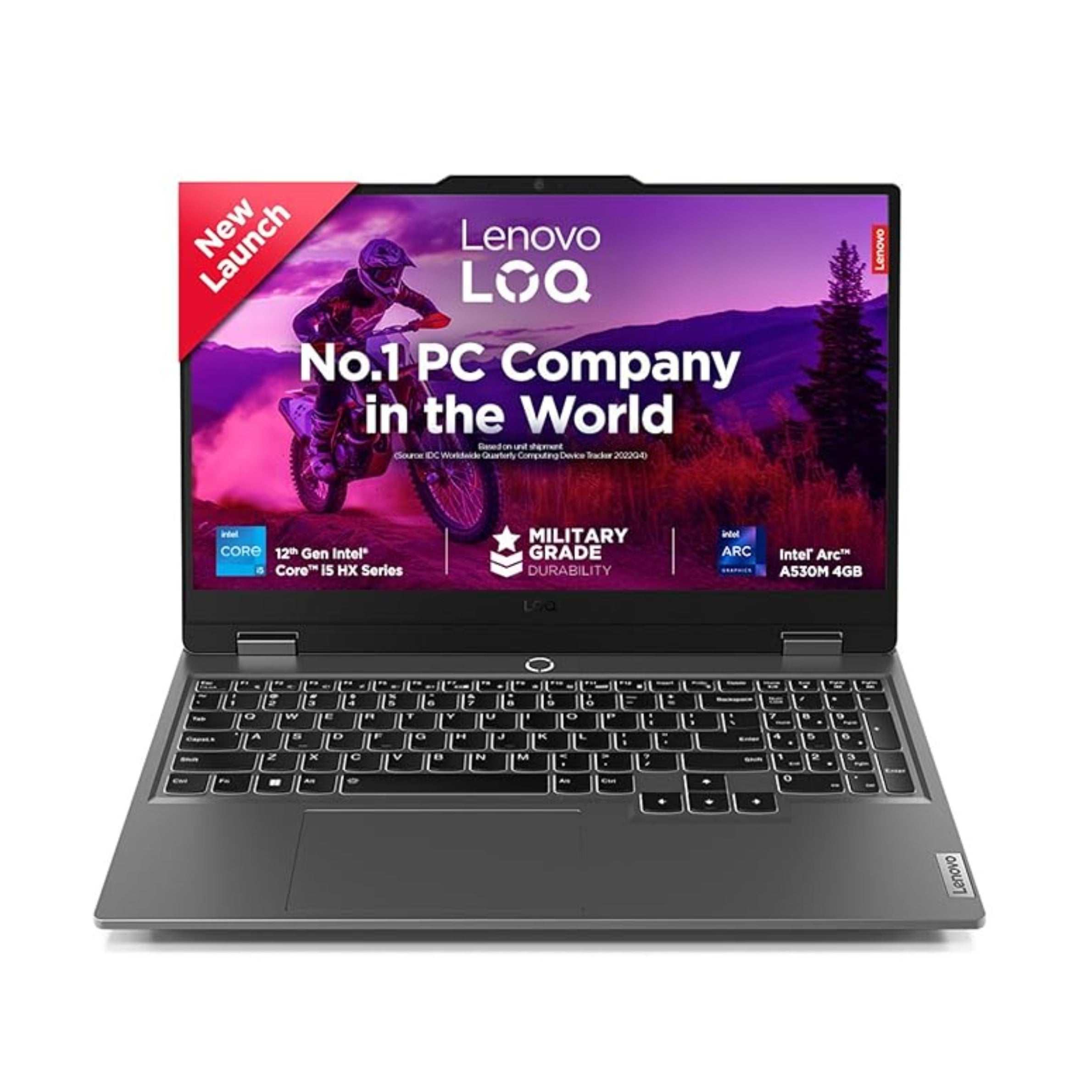 Lenovo LOQ Intel Core i5-12450HX 8GB RAM/512 SSD 15.6" FHD 144 HZ 300 NITS 83FQ0009IN