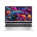 HP Professional 15 (2026) 15.6" FHD Thin & Light Business Laptop - Intel Core 3 100U (14th Gen), Intel UHD Graphics, 8GB DDR5 RAM, 512GB SSD, Fingerprint Reader, Windows 11 Pro, MS Office (Silver, 1.50kg)