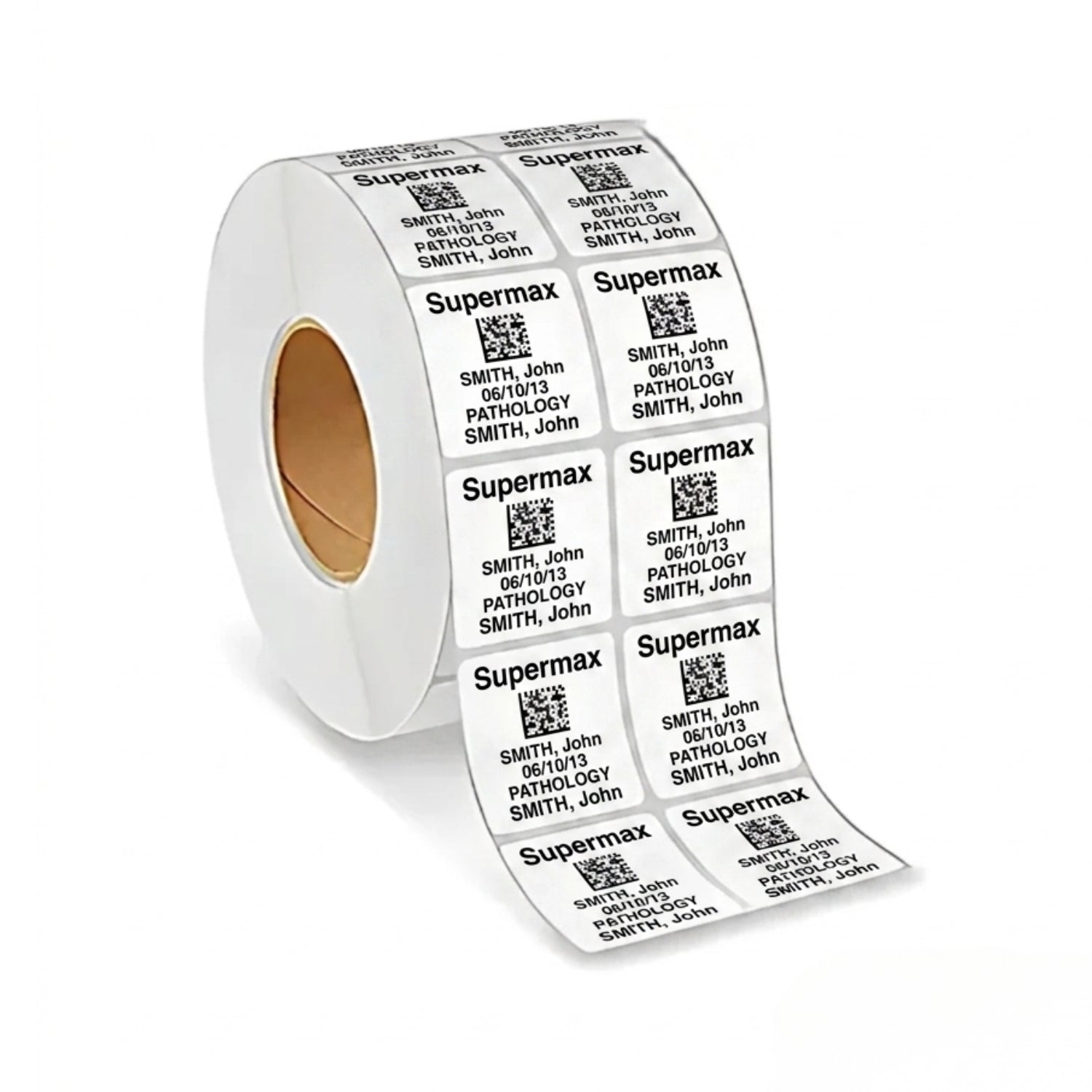 50x50mm Direct Thermal Barcode Label Roll | 1000 Labels Per Roll | 2 Ups DT Sticker | Self Adhesive Shipping, POS & Logistics Labels