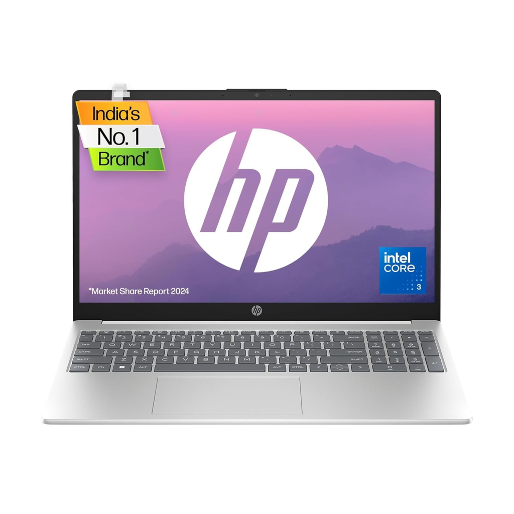 HP Professional 15 G10 (2025) 15.6" FHD Business Laptop - Intel Core 3 100U, Integrated Intel Graphics, 8GB RAM, 512GB SSD, FHD Camera with Privacy Shutter, Windows 11 Pro, MS Office (Silver, 1.65kg)