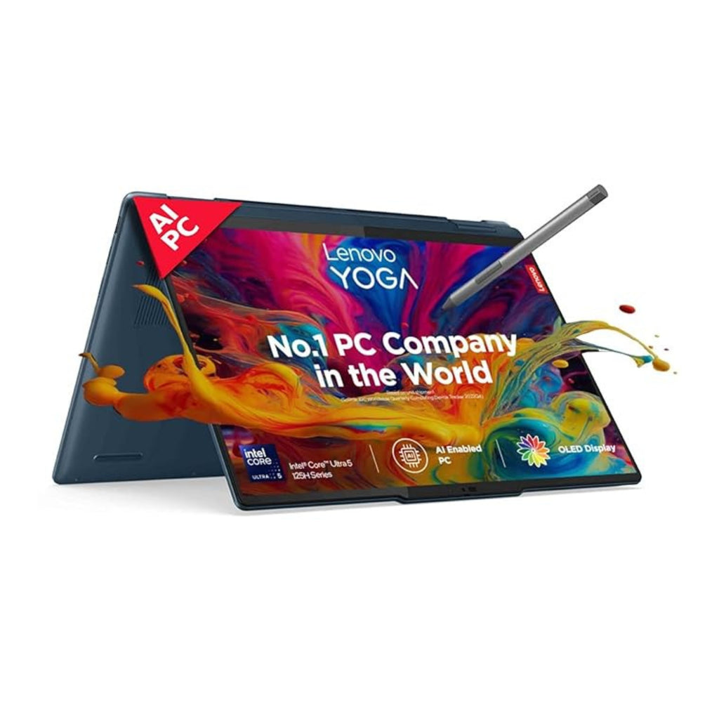 Lenovo YOGA 7 360 ULTRA5 125H 16GB RAM 16GB RAM/1 TB SSD 14" OLED 400 NITS, TOUCH (TIDAL TEAL) 83DJ006XIN
