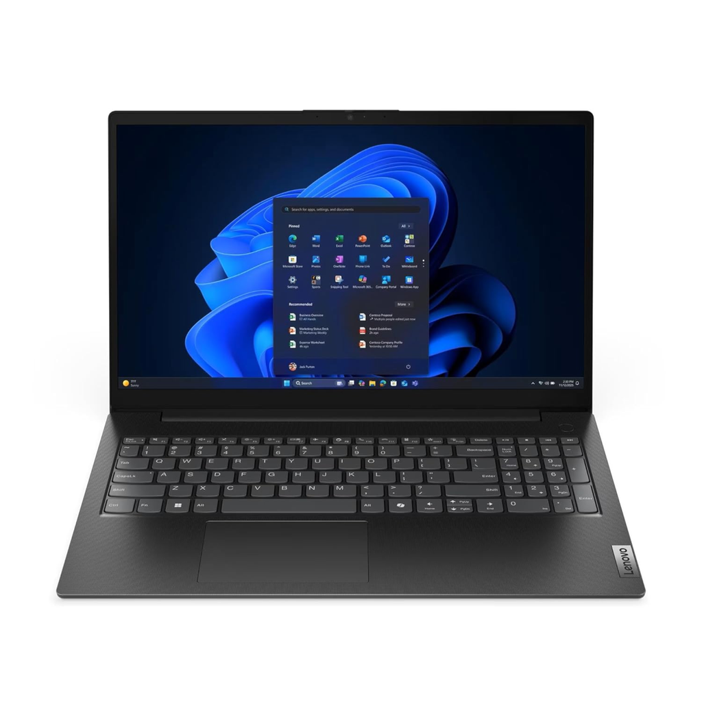Lenovo V15 G6 Business Laptop 15.6" FHD - AMD Ryzen 7 170 (Coequal 7735HS), 16GB DDR5 RAM, 512GB SSD, AMD Radeon Graphics, Win 11, MS Office 2024 (Luna Grey, 1.6kg)