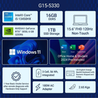 Dell G15 5530 Gaming Laptop | Intel Core i5-13450HX | RTX 3050 6GB | 16GB RAM | 512GB SSD | 15.6" FHD 120Hz | Windows 11 | MS Office 2024