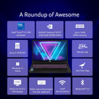Acer Aspire 7 A715-79G (UN.34PSI.00G) 15.6" FHD Gaming Laptop (Intel Core 5 210H / 16GB RAM / 512GB SSD / RTX 3050 6GB / Windows 11)