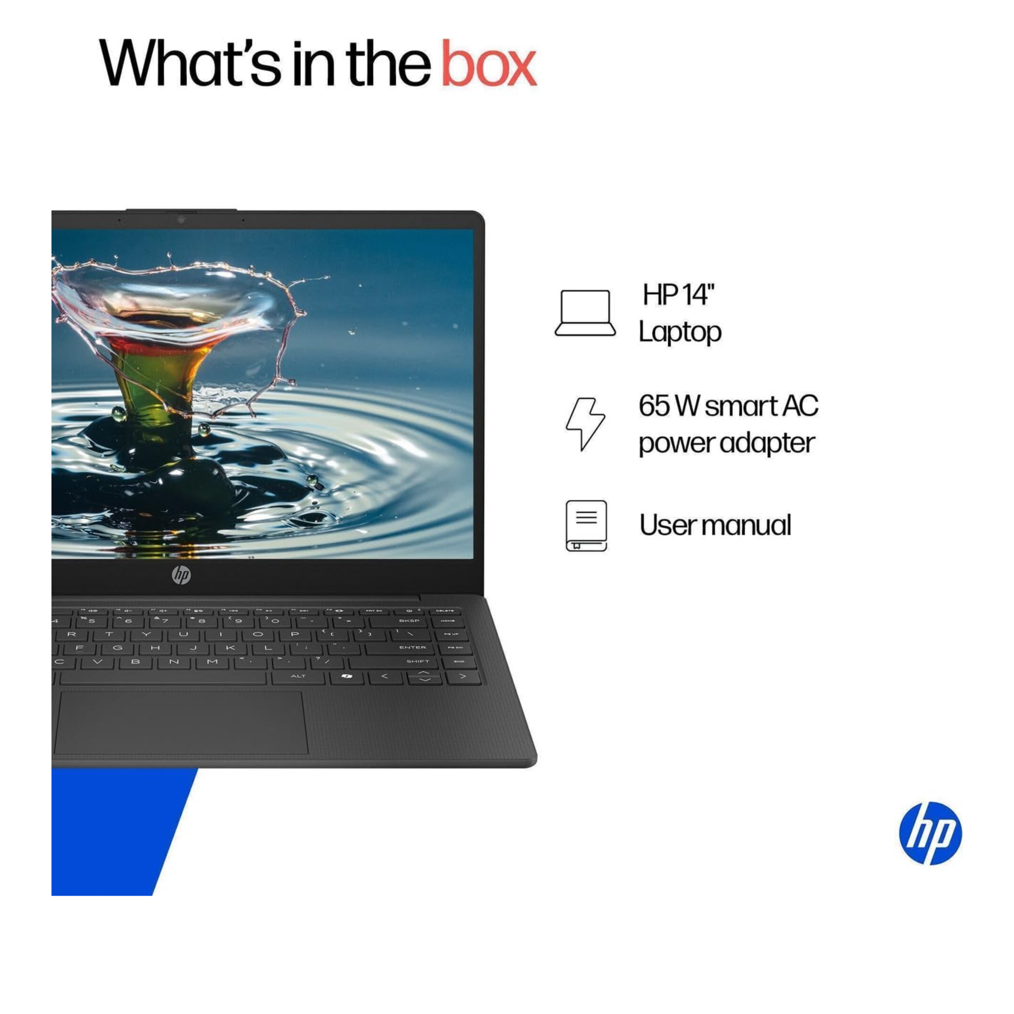 HP 14s (DQ3149TU) Thin & Light Business Laptop 14.0" HD Display - Intel Celeron Dual Core N4500, 8GB RAM, 512GB SSD, HP True Vision HD Camera, Windows 11, MS Office 2024 (Black, 1.46kg)