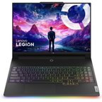 Lenovo Legion 9 16.0" 3.2K Mini LED 165Hz Gaming Laptop - Intel Core i9 13980HX, NVIDIA RTX 4090 16GB, 32GB RAM, 2TB SSD, 1200Nits, Win 11, + M300s Gaming Mouse (Black, 2.5kg, 83AG0044IN)