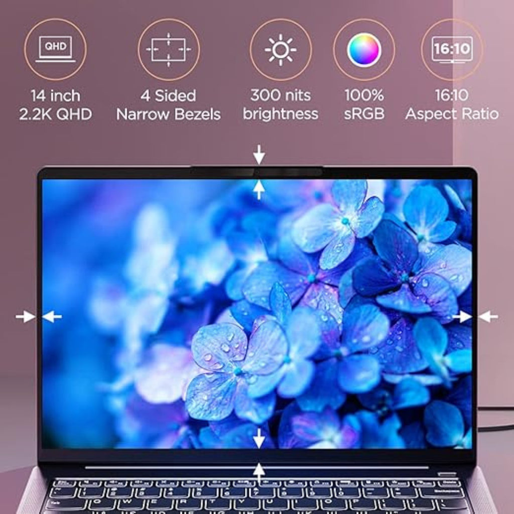 Lenovo Slim 5 Pro Intel Core i7 11TH GEN 16GB RAM / 512 SSD 14" 2.2K QHD 82L3006YIN