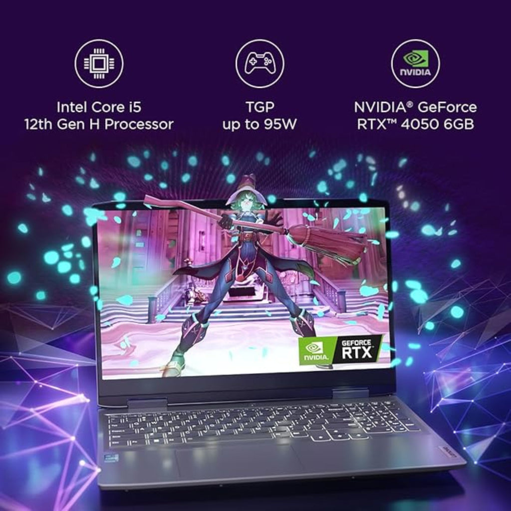 Lenovo LOQ Intel Core i5-12450H 16GB RAM/512SSD 15.6_FHD 82XV00F6IN