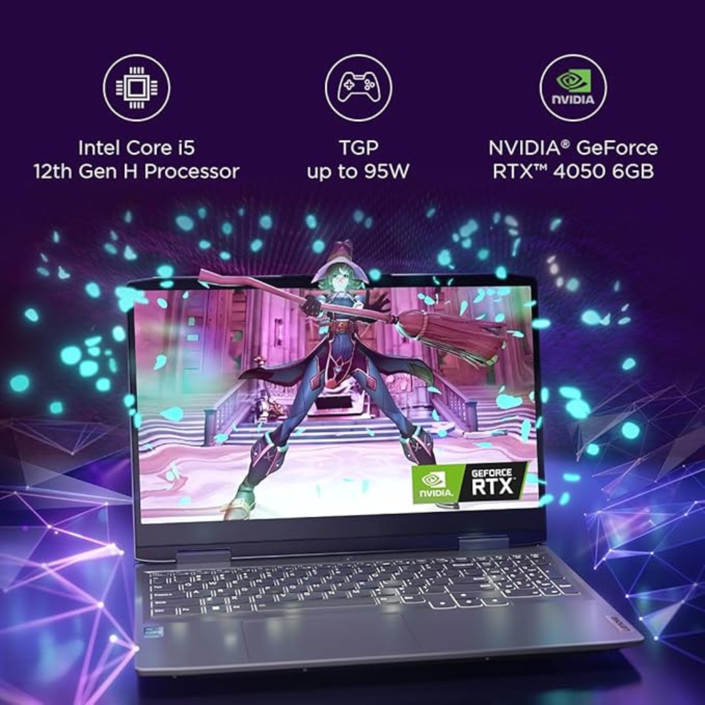 Lenovo LOQ Intel Core i5-12450H 16GB RAM/512SSD 15.6_FHD 82XV00F6IN
