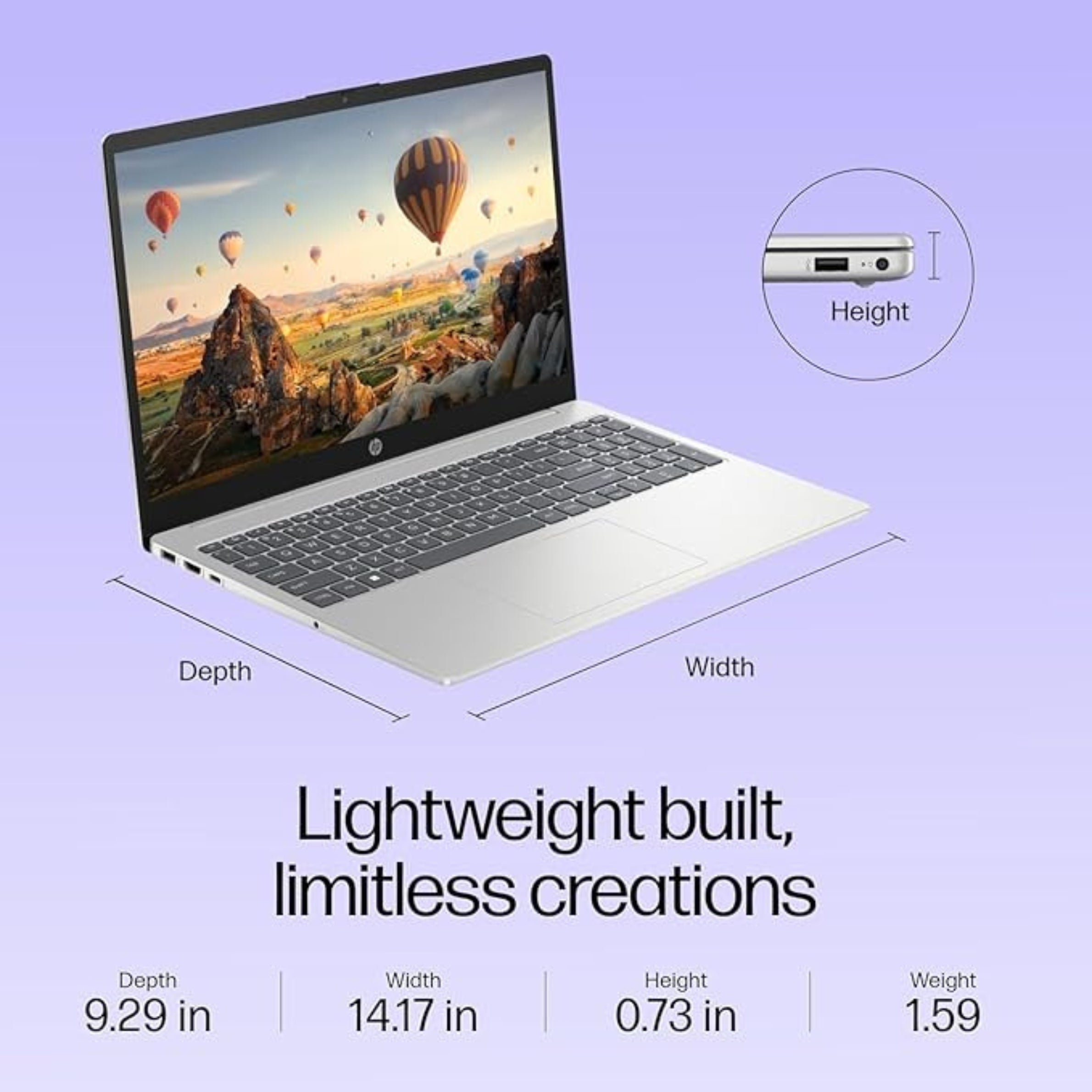 HP 15-fd0006TU I3 13TH GEN 1315U 8GB RAM/512 SSD 15.6" FHD