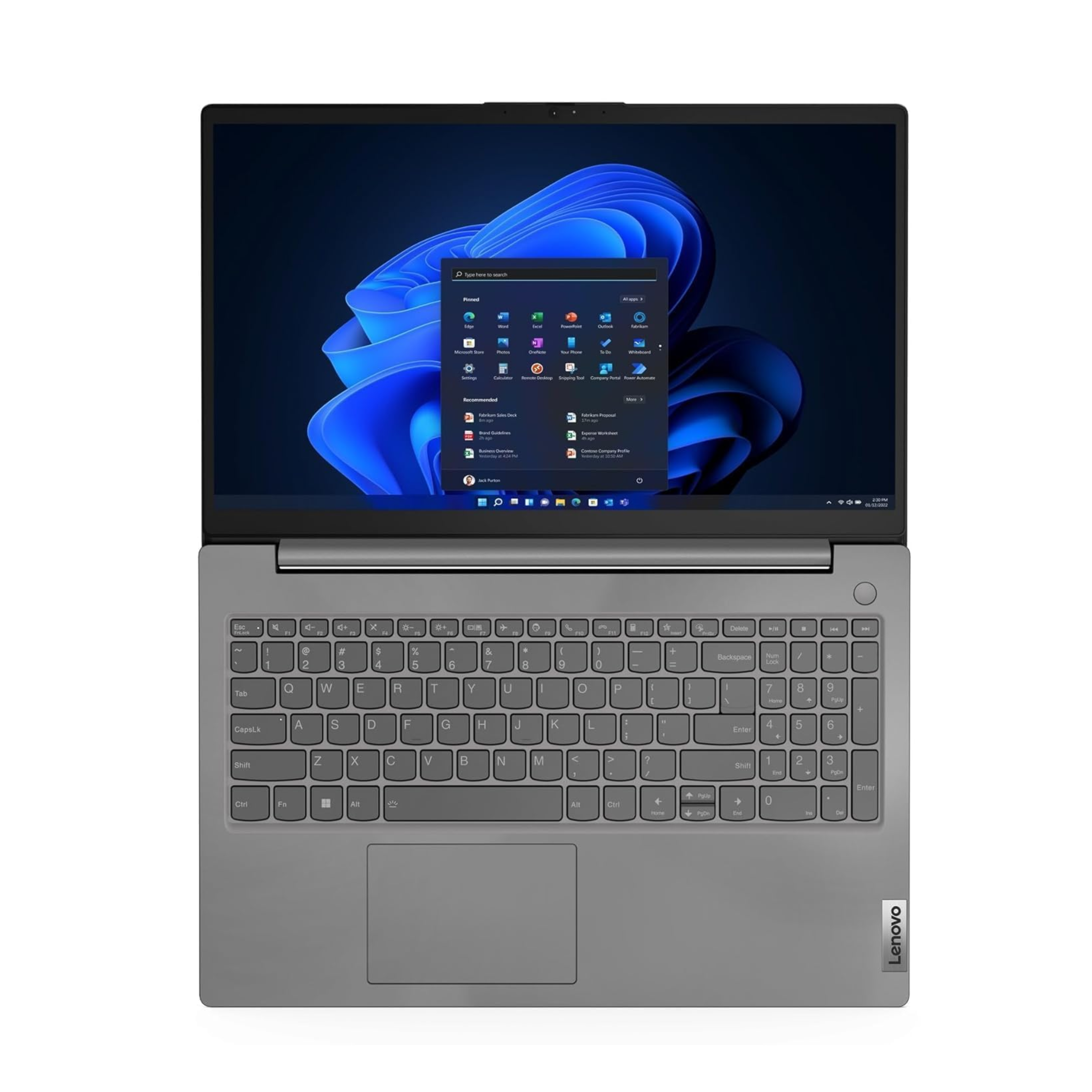 Lenovo V15 G4 (2024) Thin & Light Business Laptop 15.6" FHD - AMD Ryzen 3 7320U Quad Core, 8GB RAM, 512GB SSD, AMD Radeon Graphics, Win 11 Home, MS Office 2021 (Arctic Grey, 1.57kg)