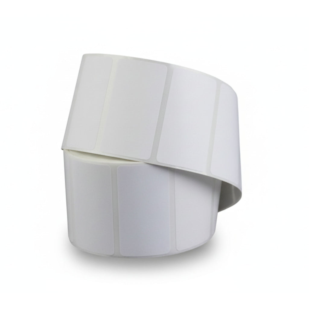 SUPERMAX 40x20mm  Barcode Paper Label Sticker Roll - Pack of 10 roll - 1000 Labels in a roll