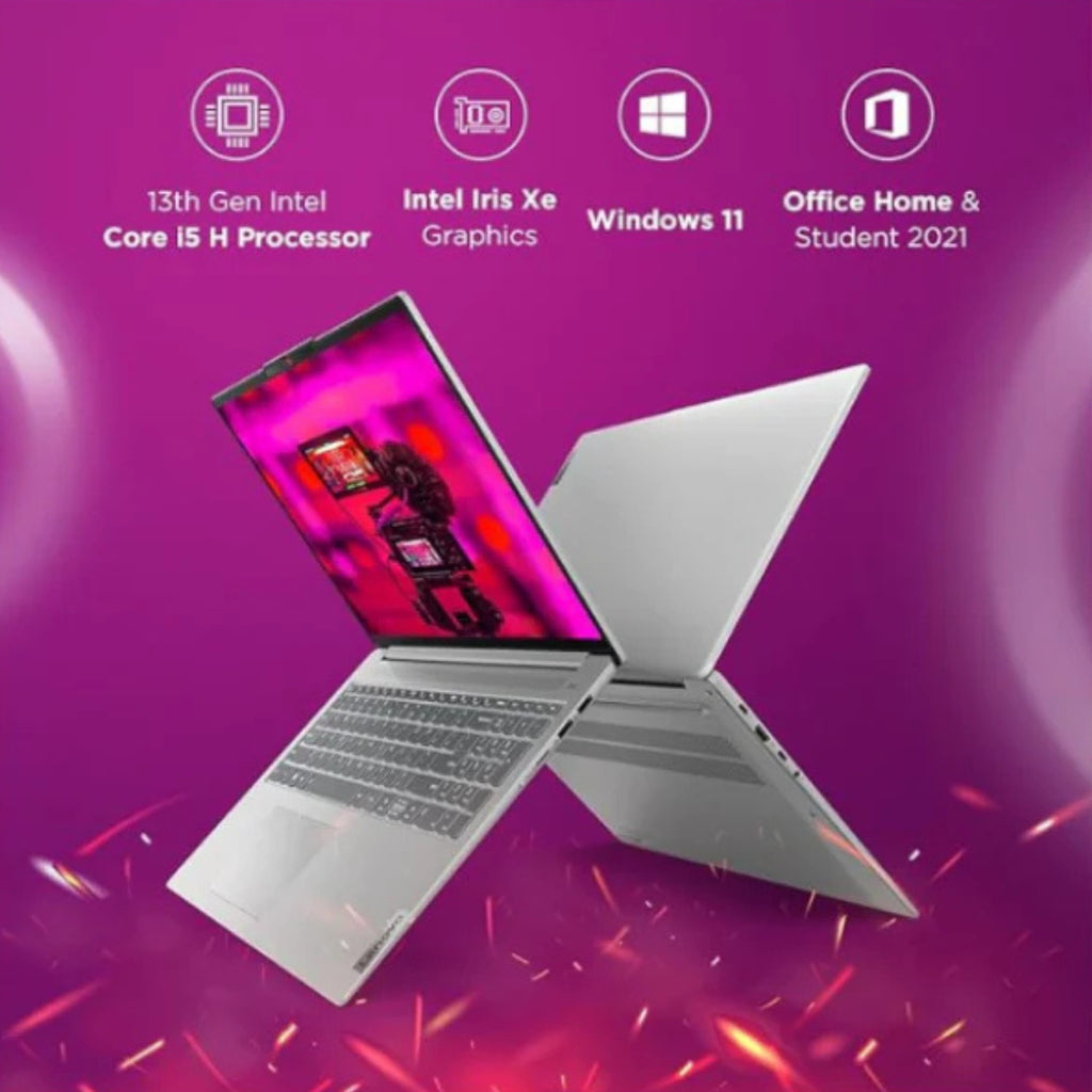 Lenovo SLIM 5 intel Core i5 13TH (GEN) 16GB RAM/1TB SSD 14" WUXGA OLED 400 NITS 82XD006GIN
