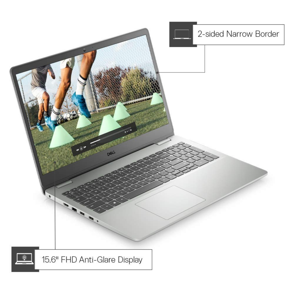 Dell Inspiron 15 Laptop D560348WIN9S | AMD Ryzen 5 5500U | 8GB RAM | 512GB SSD | 15.6" FHD Display | Windows 11 | MS Office 2021