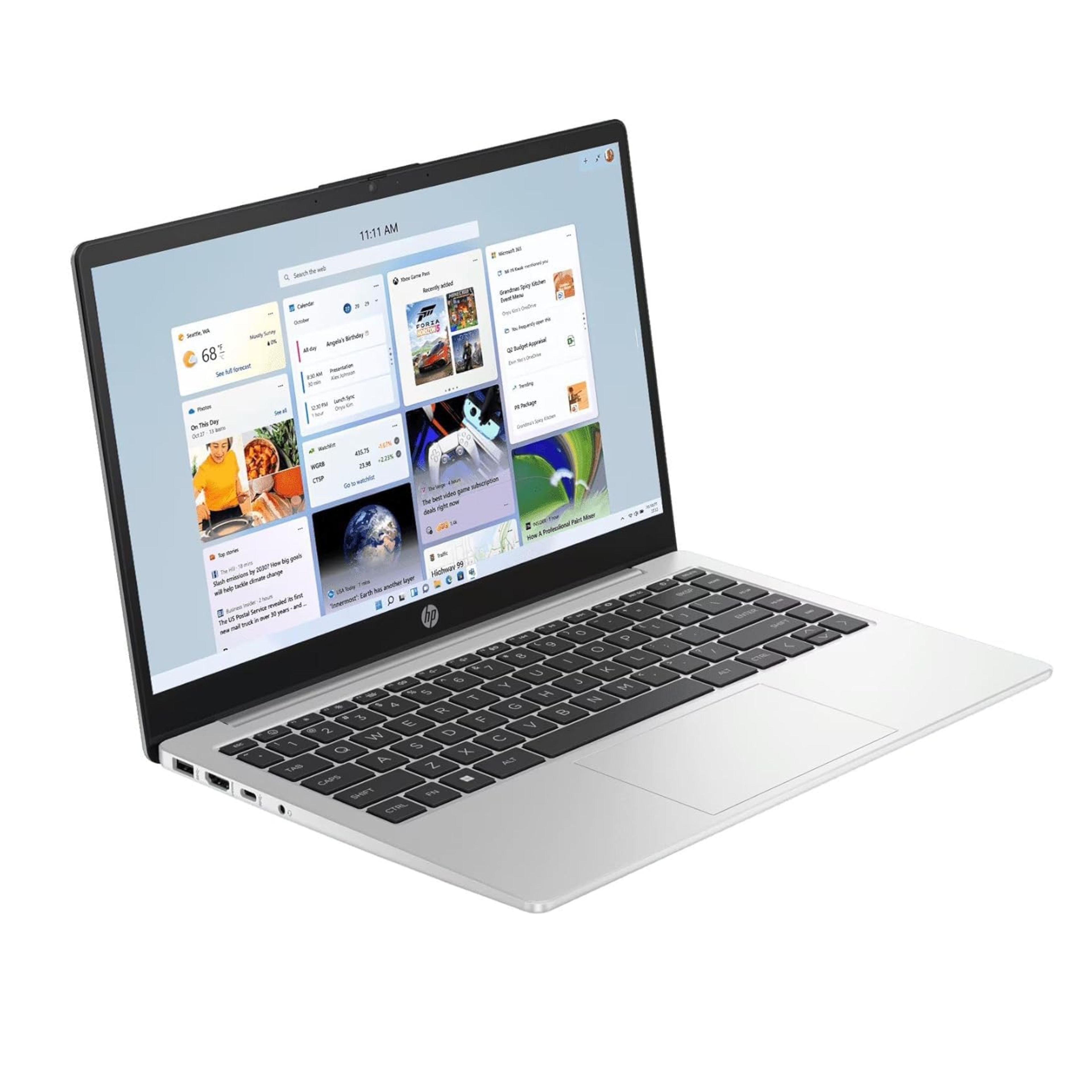 HP Professional 14 (2026) 14.0" HD Thin & Light Business Laptop - Intel Core i3 13th Gen 1315U, Intel Graphics, 8GB RAM, 512GB SSD, Windows 11 Pro, MS Office 2024 (Turbo Silver, 1.40kg)