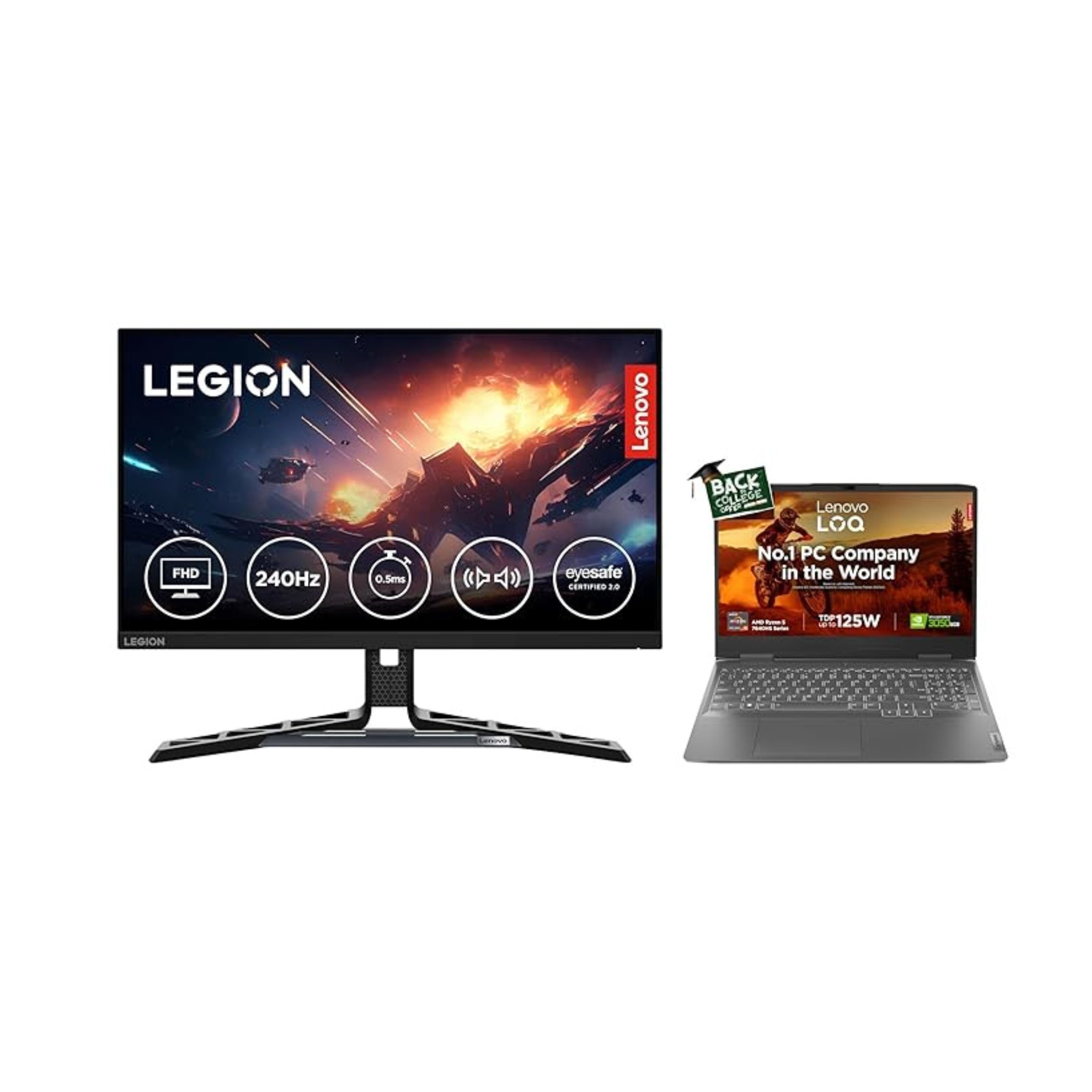 Lenovo LOQ R5-7640HS 16GB RAM/512 GB SSD 15.6" FHD IPS 300nits 144Hz 82XT00EEIN