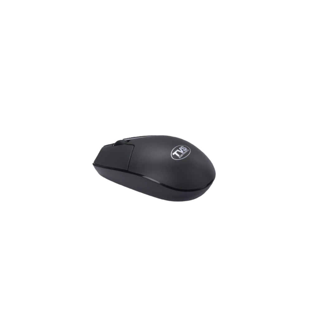 TVS Electronics Champ Executive Wired Keyboard and Mouse Combo | 10 Million Keystrokes | 1200 DPI Optical Mouse | Multimedia Hotkeys | Spill-Resistant & UV Coated Keys (Black)