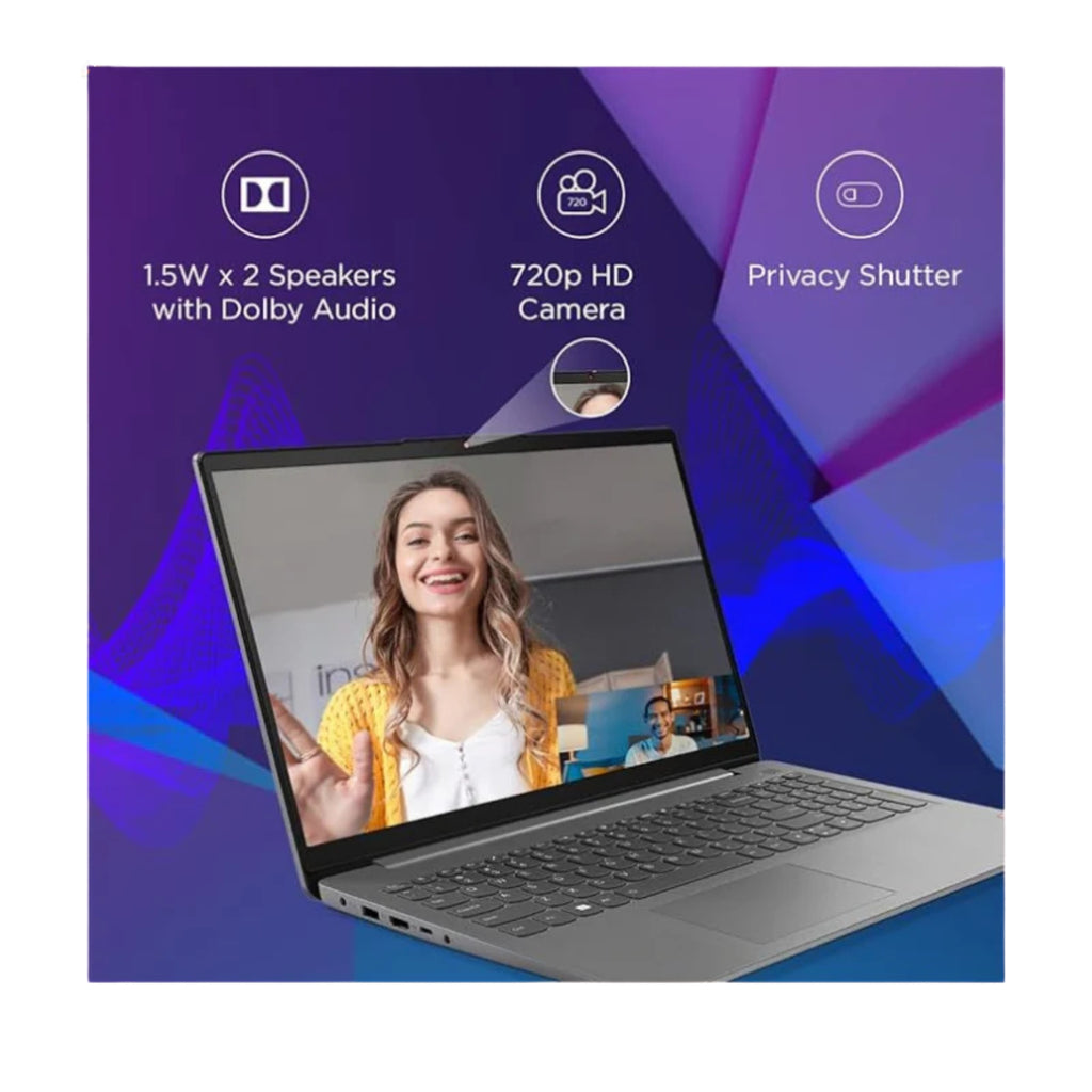 Lenovo IdeaPad Slim 3i  Intel Core i7-1255U 16GB RAM/512 GB SSD 15.6" FHD+  220 NITS 82RK011GIN