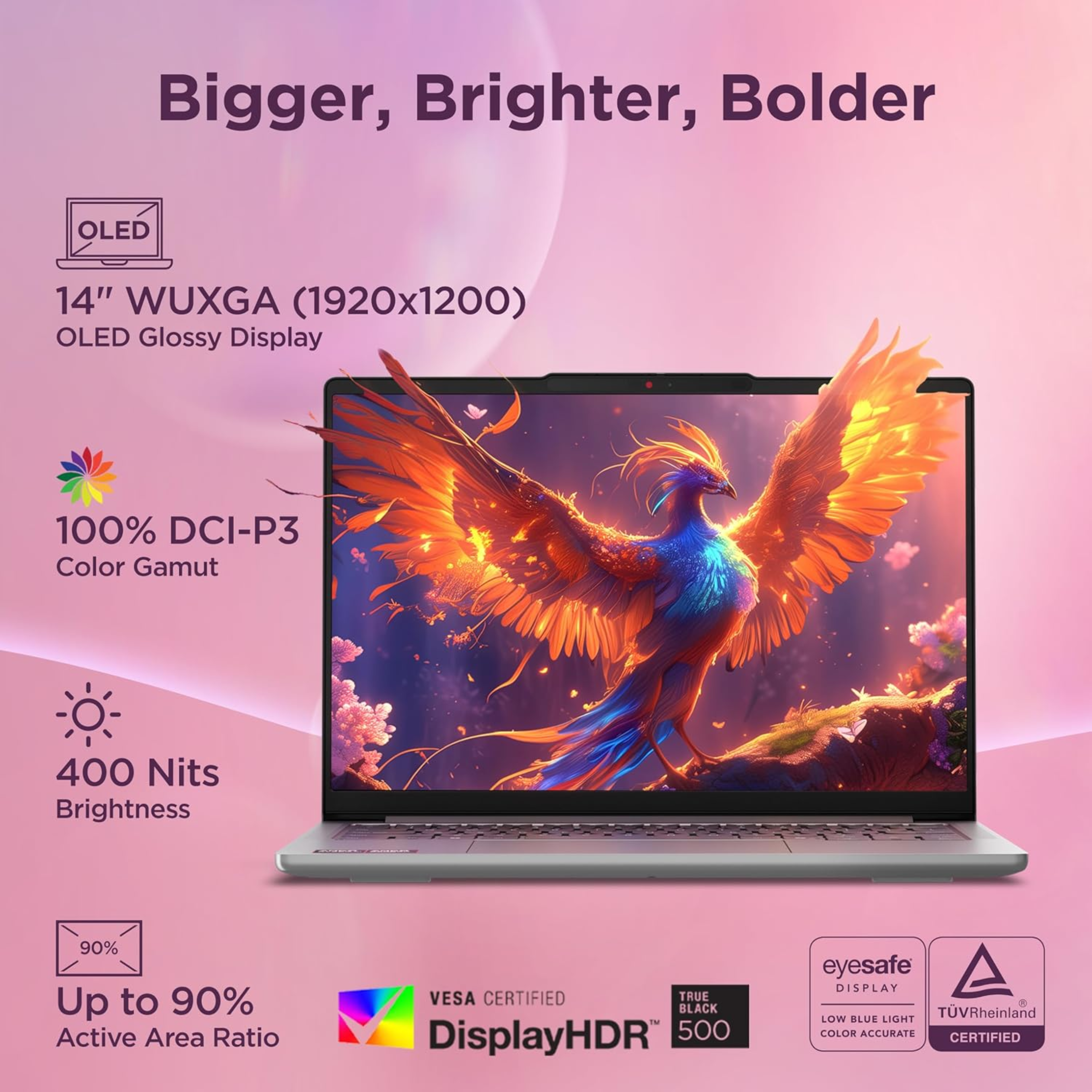 Lenovo IdeaPad Slim 5 16" WUXGA OLED Copilot+ AI PC Laptop - AMD Ryzen AI 7 365, 16GB RAM, 512GB SSD, Windows 11, MSO 365 Basic + Office 2024, 1Yr ADP Free (Grey, 1.4kg, 83S2005SIN)