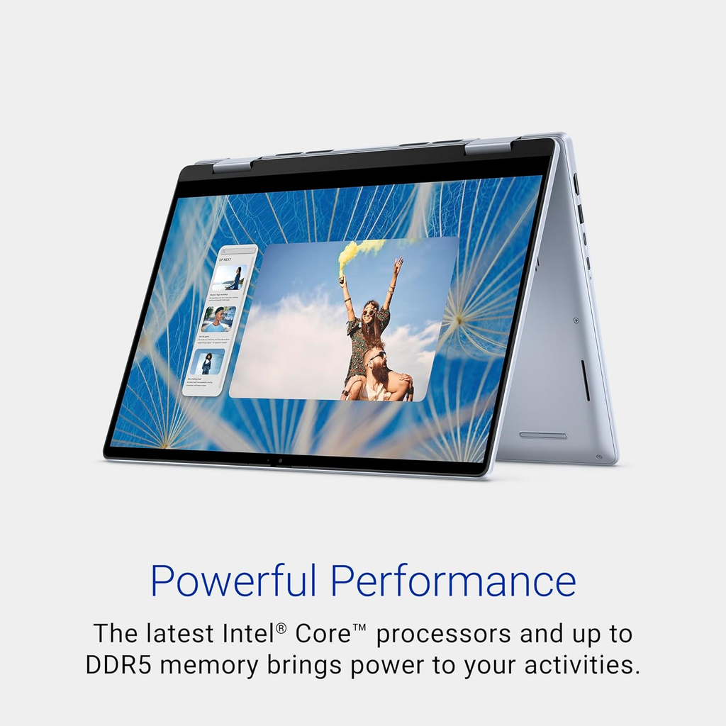 Dell Inspiron 7440 Laptop Intel Core Ultra 7 155H | 16GB LPDDR5X RAM | 512 GB SSD | 14" FHD+ Display | Windows 11 Home | MS Office 2024