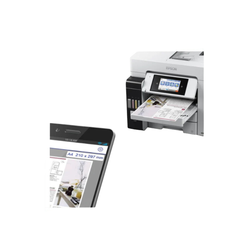 Epson EcoTank L6580 Wi-Fi Duplex Multifunction ADF InkTank Office Printer with PCL support