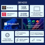 Dell 14 AI Laptop | AMD Ryzen AI 5 340 | 16GB LPDDR5X RAM | 512GB SSD | 14" FHD+ IPS Display | Windows 11 Home | AMD Radeon Graphics | Backlit Keyboard