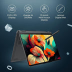 Lenovo IdeaPad FLEX 5 R7 5700U 16 GB RAM/512 GB SSD 14" FHD TOUCH (STROM GREY) 82R900D8IN