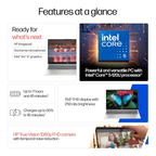 HP 15s-fd0746TU Laptop - Intel Core 5 120U | 16GB RAM | 512GB SSD | 15.6" FHD Display | Windows 11 + MS Office | Silver (Includes Free Laptop Bag)