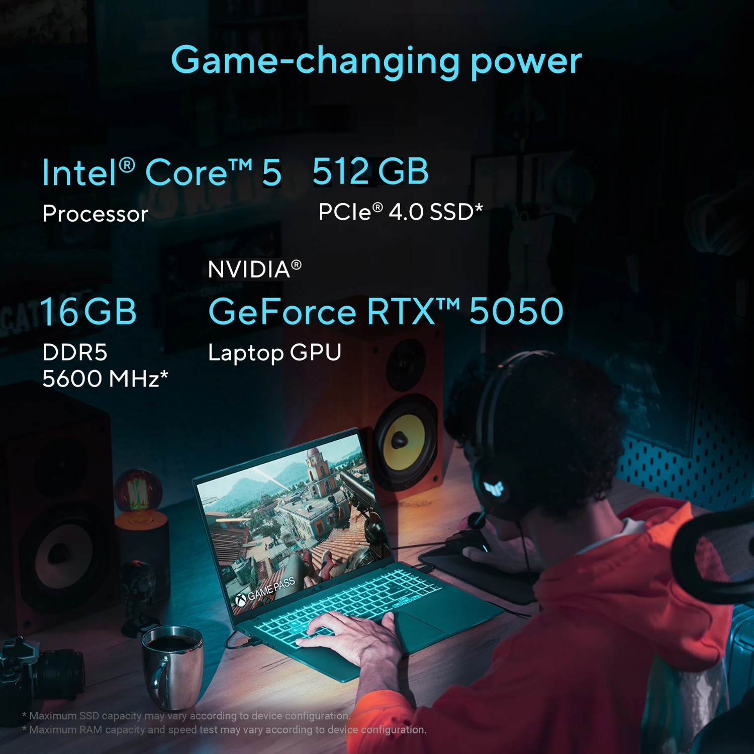 ASUS Creator Series V3607VH-RP037WS 16" WUXGA Laptop (Intel Core 5 210H / 16GB RAM / 512GB SSD / Windows 11 / MS Office 2024)