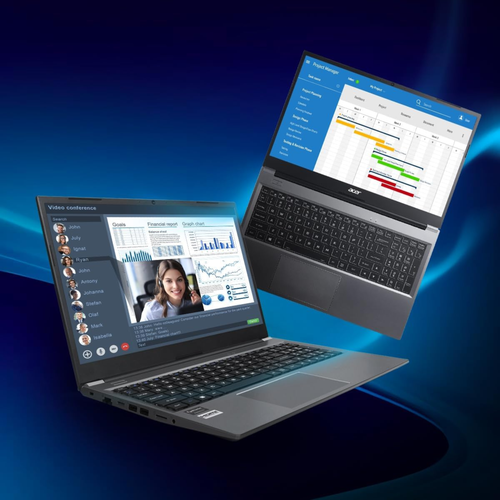 Acer Aspire Lite 15.6" FHD IPS Thin & Light Laptop - 13th Gen Intel Core i3-1305U, 8GB RAM, 512GB SSD, Intel UHD Graphics, Windows 11 Home, 180° Hinge (Silver, 1.5kg, A325-53)
