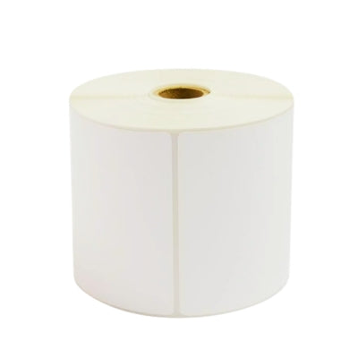 100x150mm Direct Thermal Shipping Label Roll | 400 Labels Per Roll | 1 Up DT Barcode Sticker | Self Adhesive eCommerce & Logistics Labels
