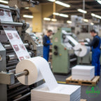 Jumbo Thermal Printing Paper Roll 400MM x 6000M 65GSM | Commercial Use | Single Roll