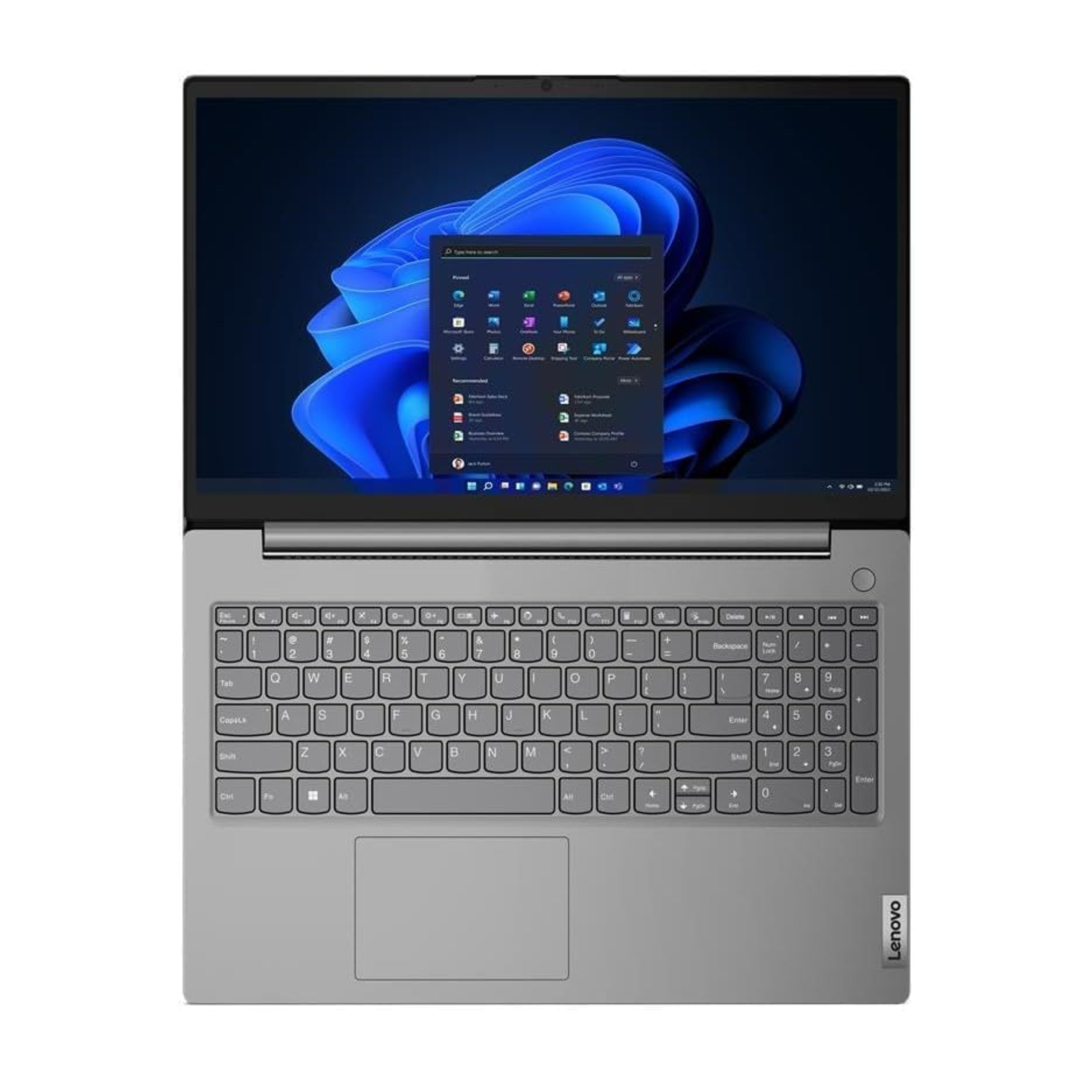 Lenovo V15 G4 15.6" FHD Thin & Lite Laptop - AMD Ryzen 5 7520U, 16GB DDR5 5500MHz RAM, 512GB SSD, AMD Radeon Graphics, Dolby Audio, DOS (Premium Grey, 1Yr Onsite Brand Warranty)