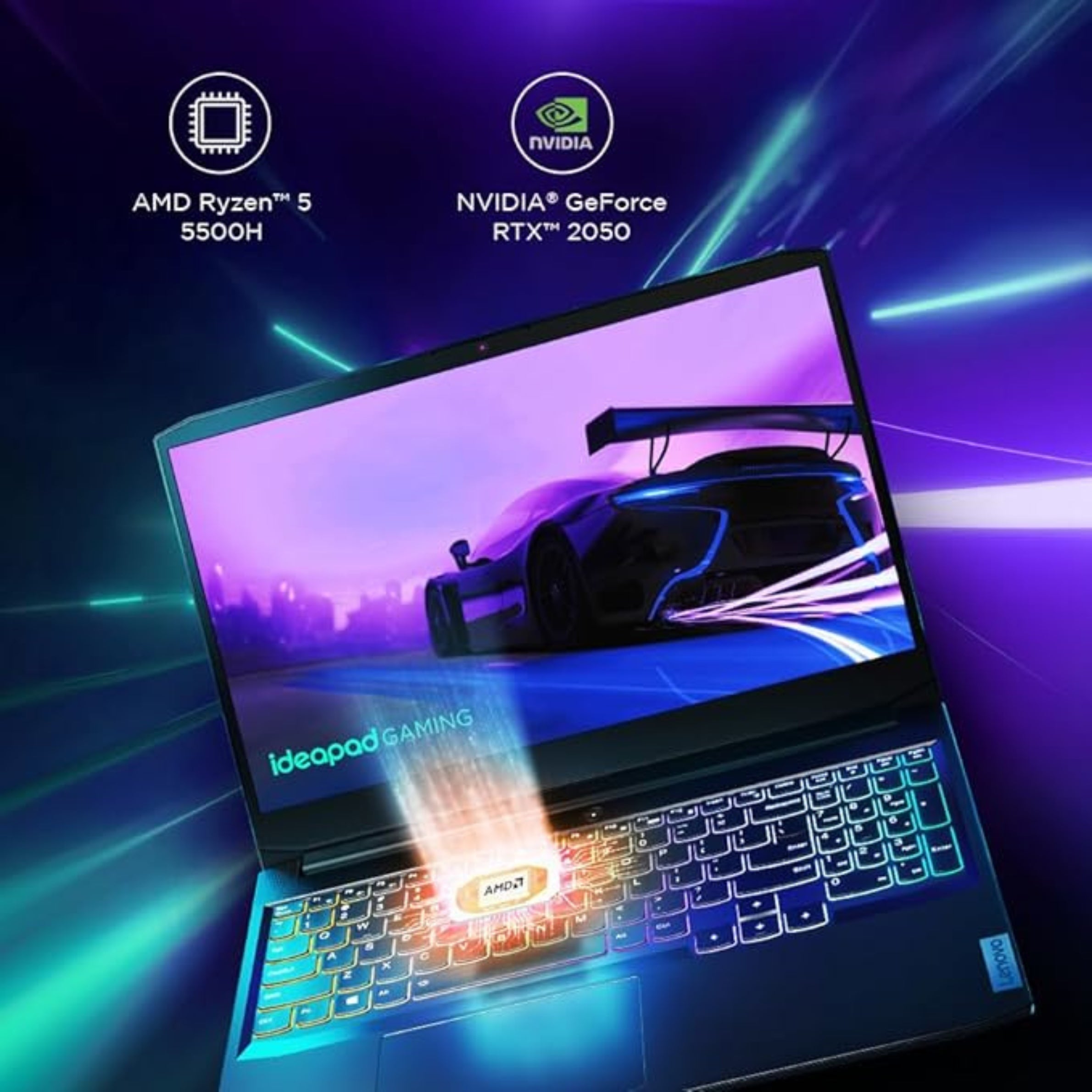 Lenovo IdeaPad Gaming 3i R5-5500H 8GB RAM / 512 SSD 15.6FHD-300N 82K2028QIN