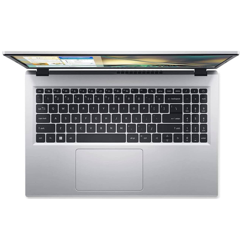 Acer Aspire 3 15.6" FHD IPS Laptop - 13th Gen Intel Core i5-1334U, 8GB DDR4 RAM, 512GB SSD, Windows 11 Home, LED-Backlit (Pure Silver, 1.7kg, A325-53)