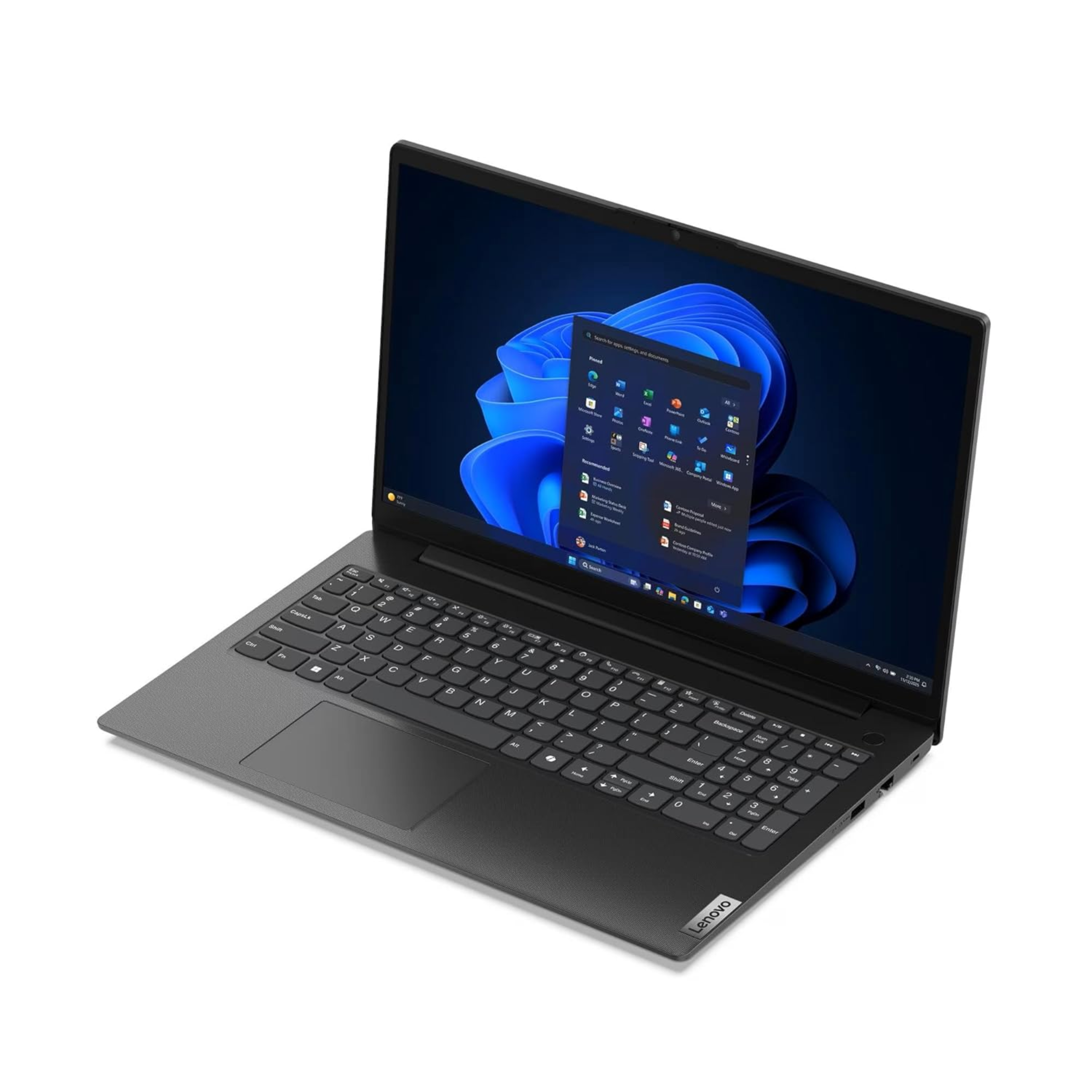 Lenovo V15 15.6" FHD Thin and Light Laptop - 12th Gen Intel Core i5-1235U, 16GB RAM, 512GB SSD, Integrated Intel Graphics, Win 11 Home, MS Office Home & Student 2021 (Iron Grey, 1.70kg, 82TTA07RIH)
