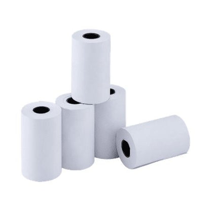 Supermax 1 Ply Plain Paper Rolls 75mm (Width) x 65 Dia. Pack of 50 Rolls