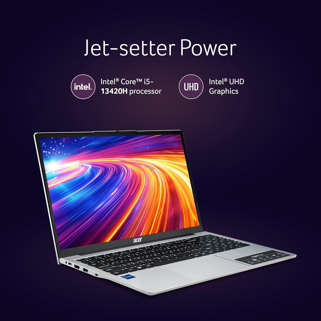 Acer Aspire Lite AL15-52H (UN.347SI.00V) 15.6" FHD Laptop (Intel Core i5-13420H / 16GB RAM / 512GB SSD / Windows 11 / MS Office 2021 / Steel Gray)