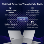 Lenovo ThinkBook 14 Gen 7 Laptop | Intel Core Ultra 5 125U | 16GB DDR5 | 512GB SSD | 14" WUXGA IPS | Windows 11 Pro | Office 2024