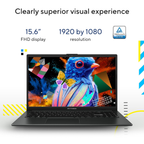 ASUS Vivobook Go 14 (2026) 14.0" Full HD Laptop - AMD Ryzen 5 7520U / Ryzen 5 40, AMD Radeon iGPU, 8GB RAM, 512GB SSD, Webcam Privacy Shutter, Windows 11 Home, Office 2024 & Microsoft 365 Basic (Mixed Black, 1.38kg, E1404FA-EB1415WS)