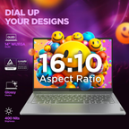 Lenovo IdeaPad 5 2-in-1 Convertible 14.0" WUXGA OLED Laptop - 13th Gen Intel Core i7 13620H, 16GB RAM, 512GB SSD, 400Nits, Win 11, Office Home 2024, Fingerprint Reader, Stylus Pen, 1 Year ADP Free (Grey, 1.5kg, 83KX004RIN)